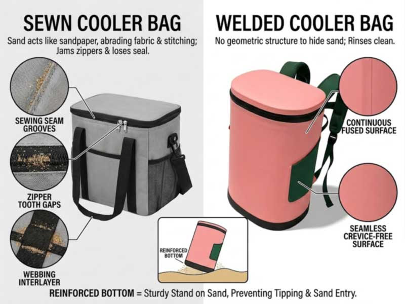 Vízálló Beach Cooler hátizsákok: homokálló, napfényálló